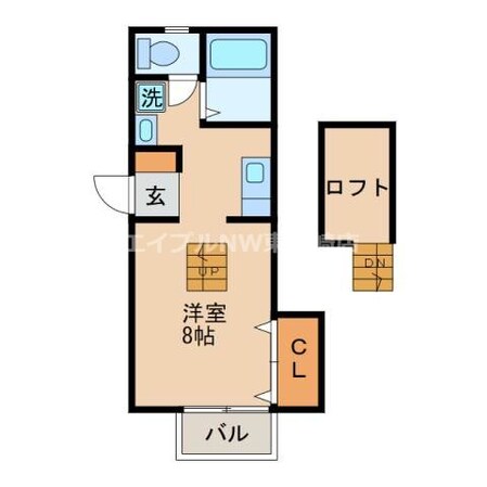 赤迫駅 徒歩14分 2階の物件間取画像